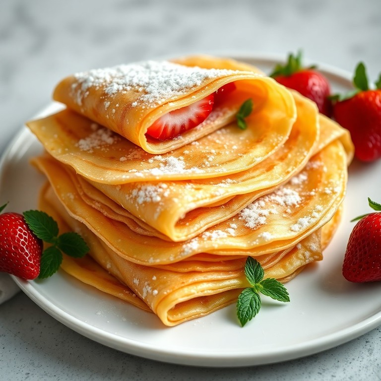 Crepe Francês Tradicional Delicado