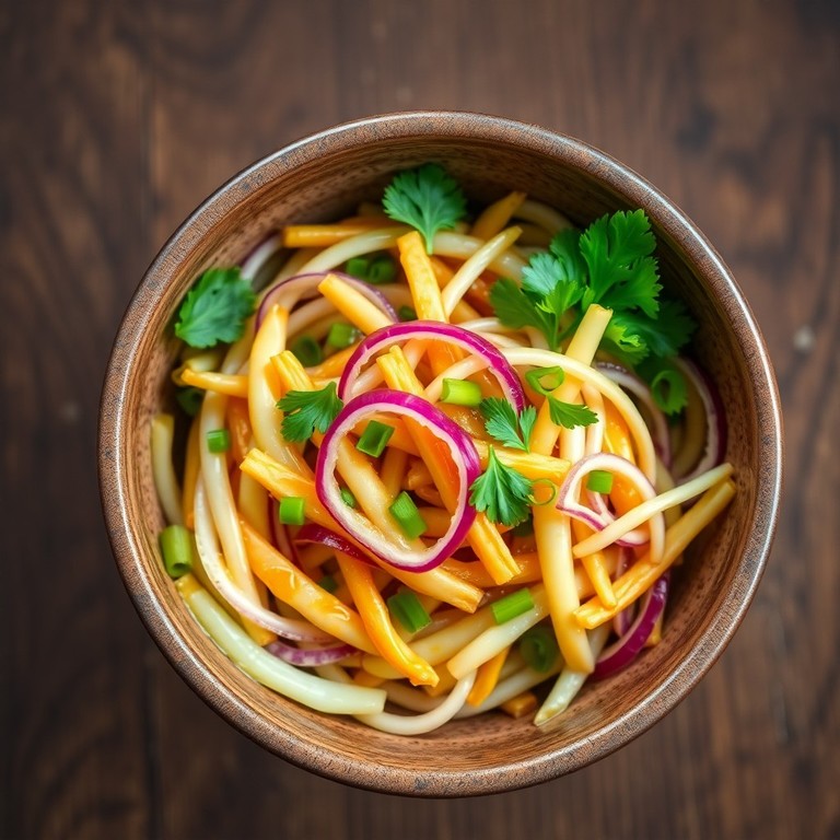 Thai Lotus Stem and Bamboo Shoot Salad