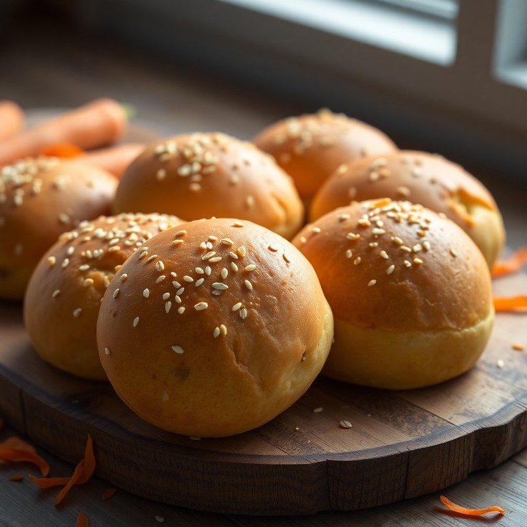 Weight Watchers-freundliche Karotten-Skyr-Brötchen