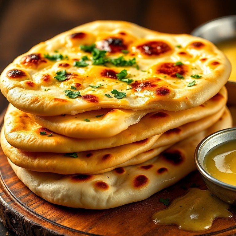 Classic Garlic Naan