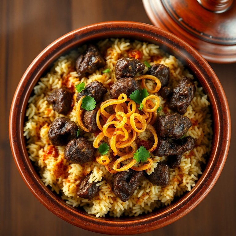 Spicy Goat Biryani