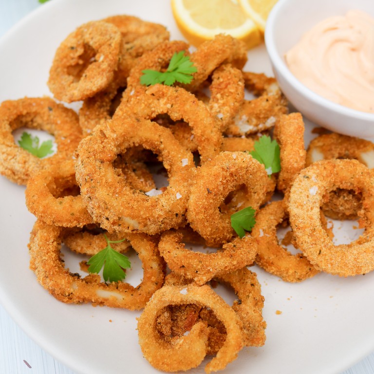 Calamares veganos
