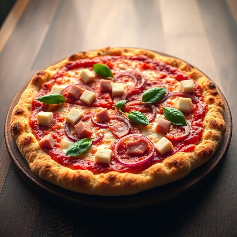 Blumenkohlpizza mit italienischen Kräutern