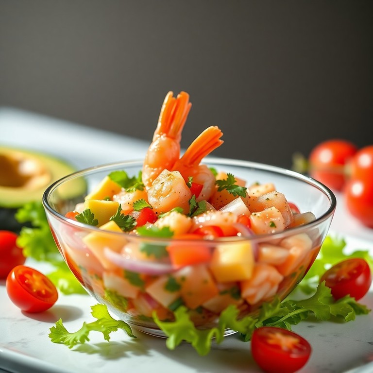 Ceviche di Scampi all’Italiana
