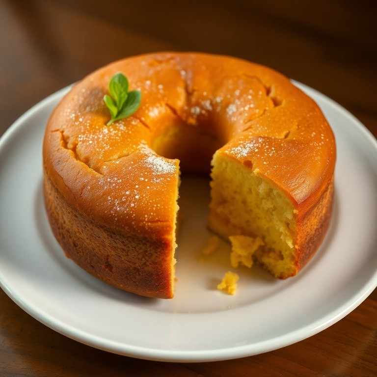 Bolo de Fubá Tradicional na Airfryer