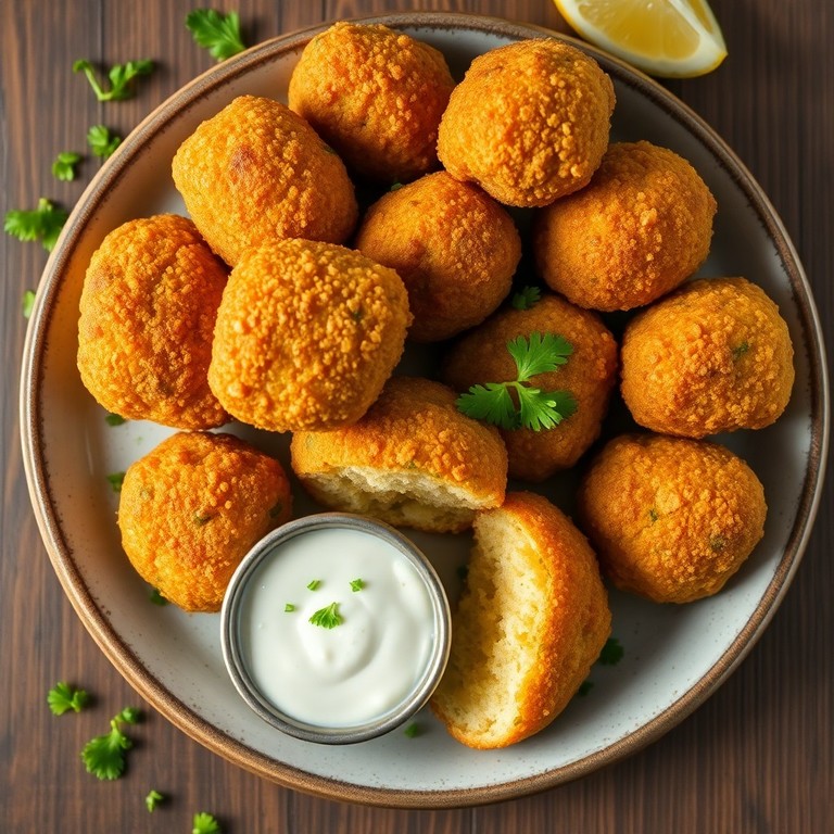 Croquetas Cremosas de Habichuela con Toque Mediterráneo