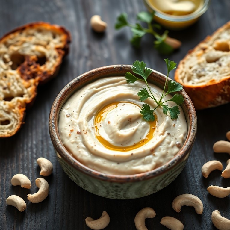 Паштет из кешью с чесноком и агаром