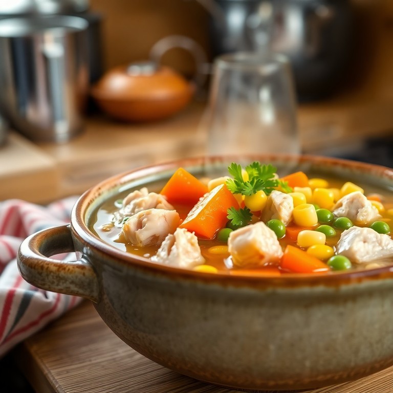 Classic Chicken and Vegetable Soup