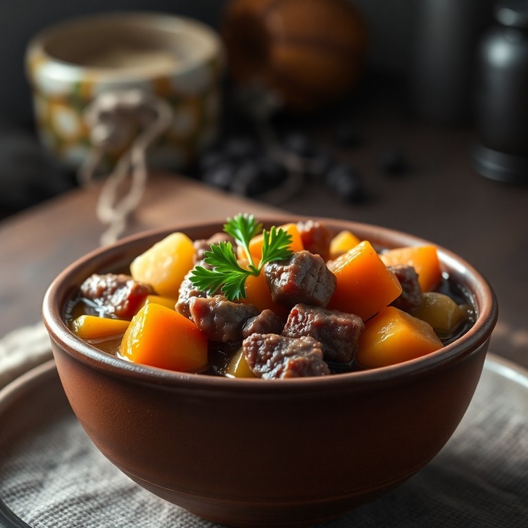 Stufato di Bistecca e Verdure