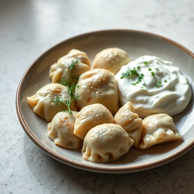 Пельмени из овсяной муки с рыбой