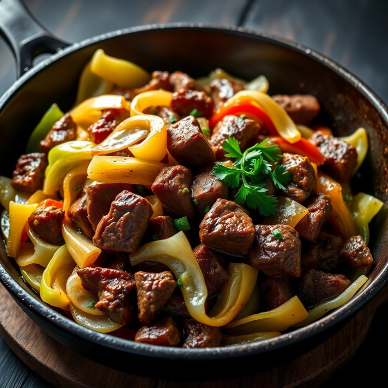 Tocinilho de Carne com Repolho ao Estilo Mediterrâneo (2 Porções)