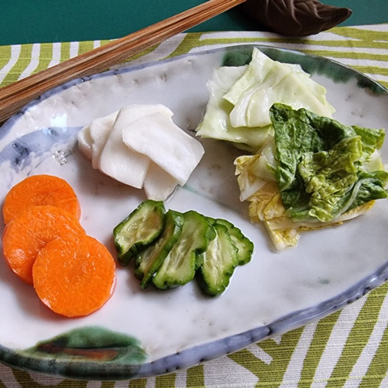 Shio Tsuke - mit Salz eingelegtes Gemüse