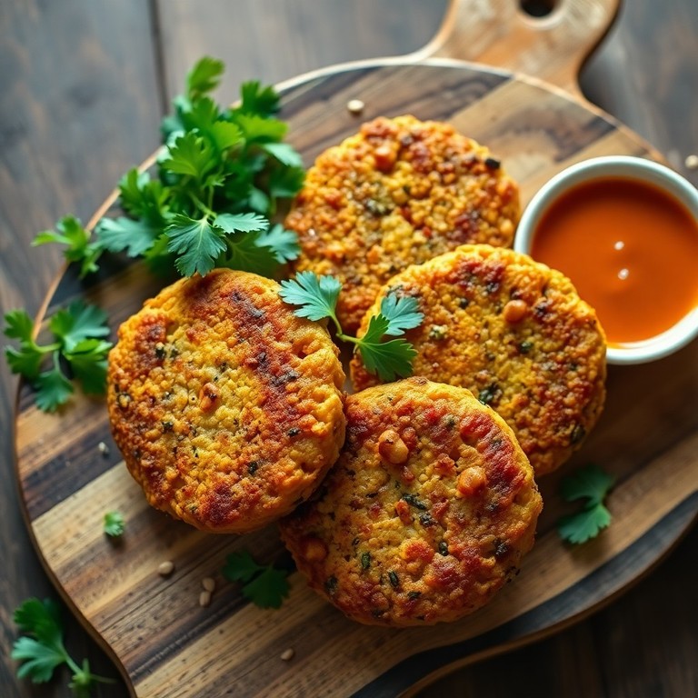 Galettes Croustillantes de Lentilles Crues, Vegan et Sans Gluten