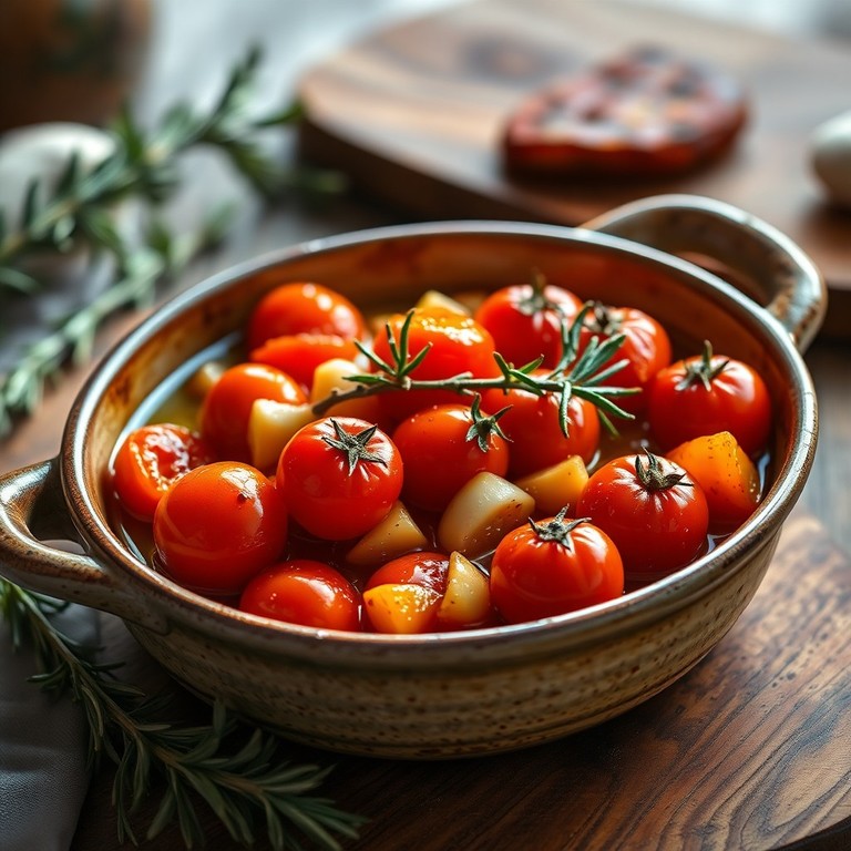 Tomates Confites au Four