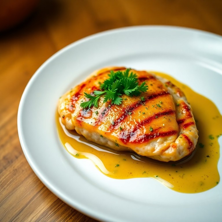 Pollo Francés en Salsa de Mostaza y Miel