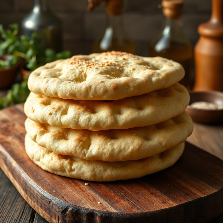 Pão Sírio Tradicional Caseiro