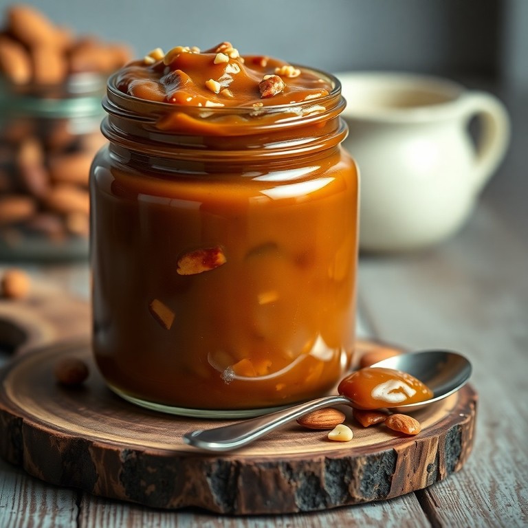 Pâte à Tartiner Gourmande aux Amandes, Caramel et Noix Torréfiées