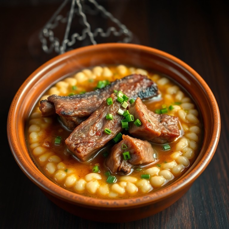 Ensopado de Canjiquinha com Costelinha ao Estilo Mineiro