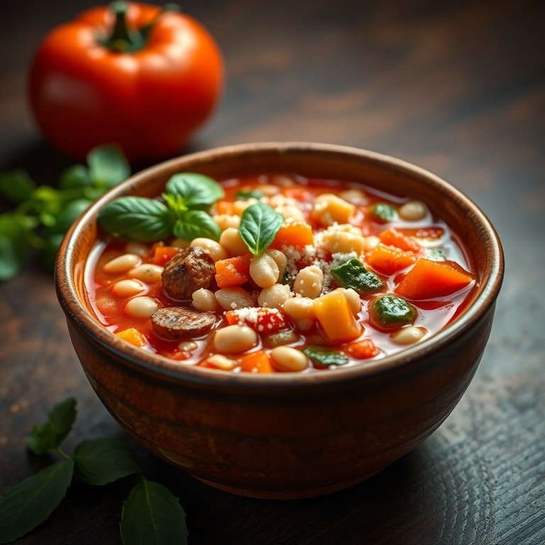 Minestrone Vegetariano Clássico