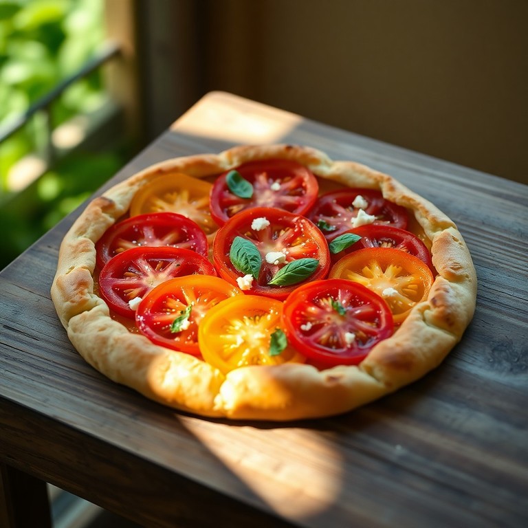 Klassische Französische Tomaten Tarte