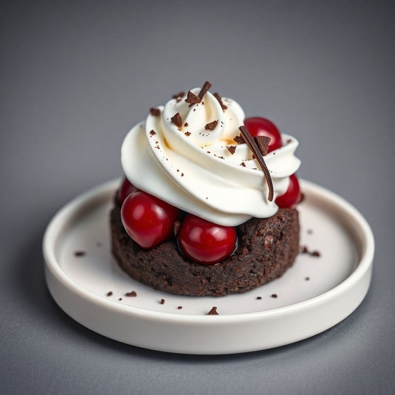 Mini Schwarzwälder Kirsch Torte (Steam Bake)