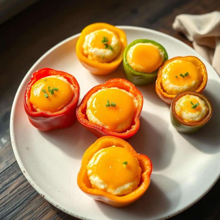 Air Fryer Pepper Egg Cups