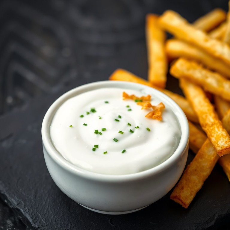 Sauce Blanche Crémeuse et Croustillante (Inspirée de Tasty Crousty)