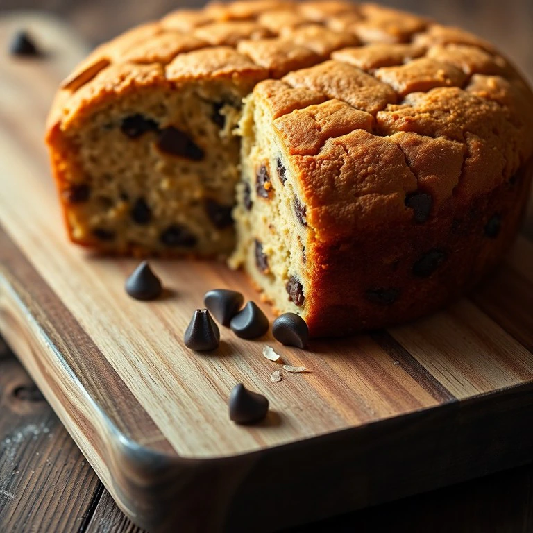 Cake Moelleux à la Poudre d’Amande, Fève Tonka et Pépites de Chocolat
