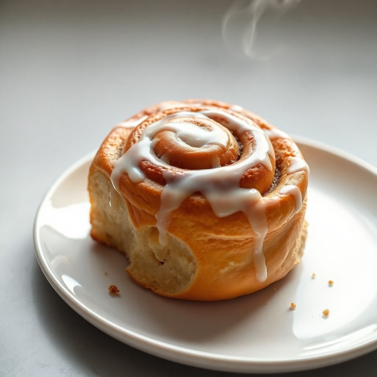 Roulé de Cannelle Protéiné à la Whey et Stevia
