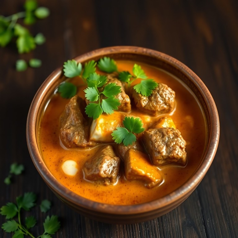 Keto Lamb Curry with Coconut Milk