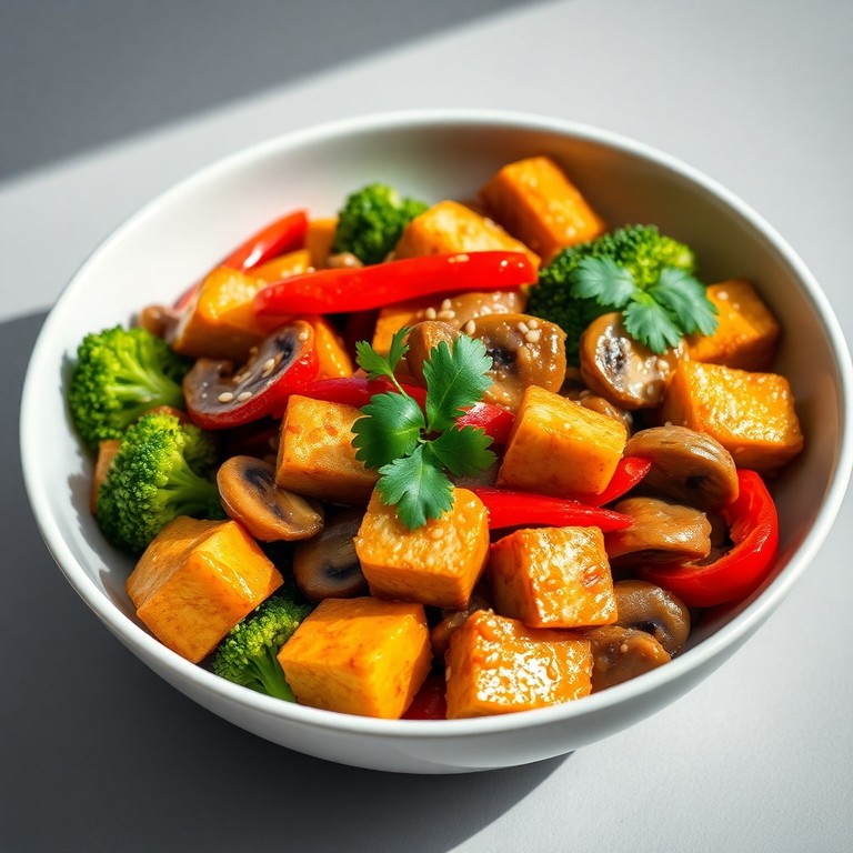 Keto Tofu & Vegetable Stir-Fry