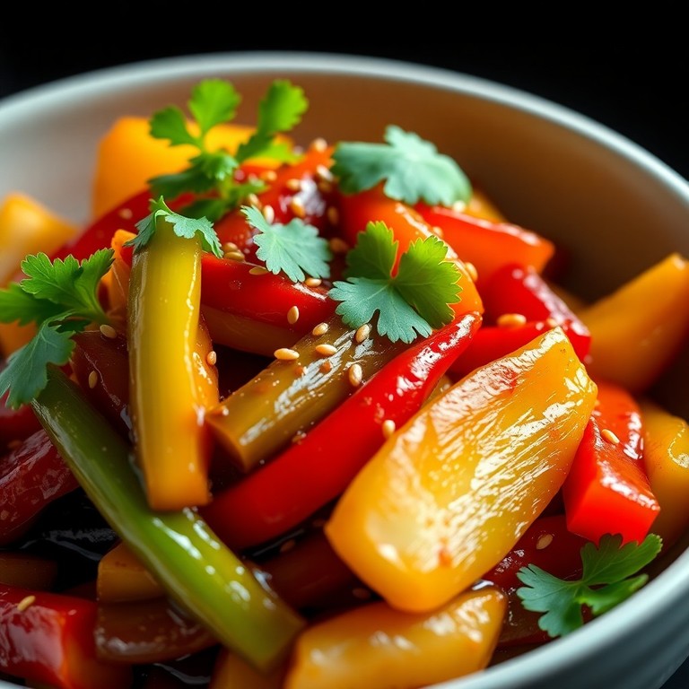 Würzige Porree-Gemüsepfanne mit Asia-Aroma