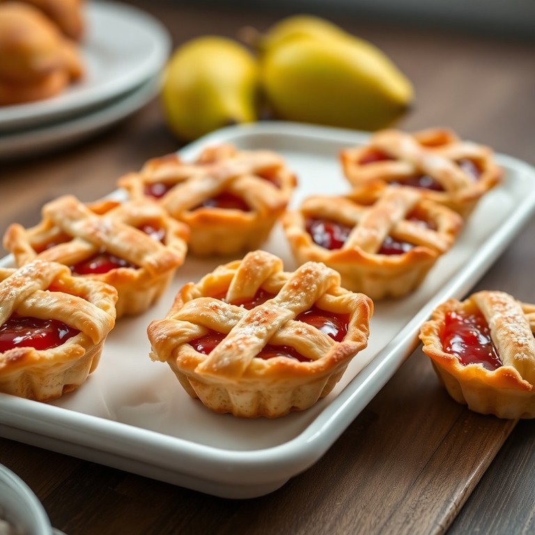 Mini Pastas Frola de Membrillo en Moldes de Muffin
