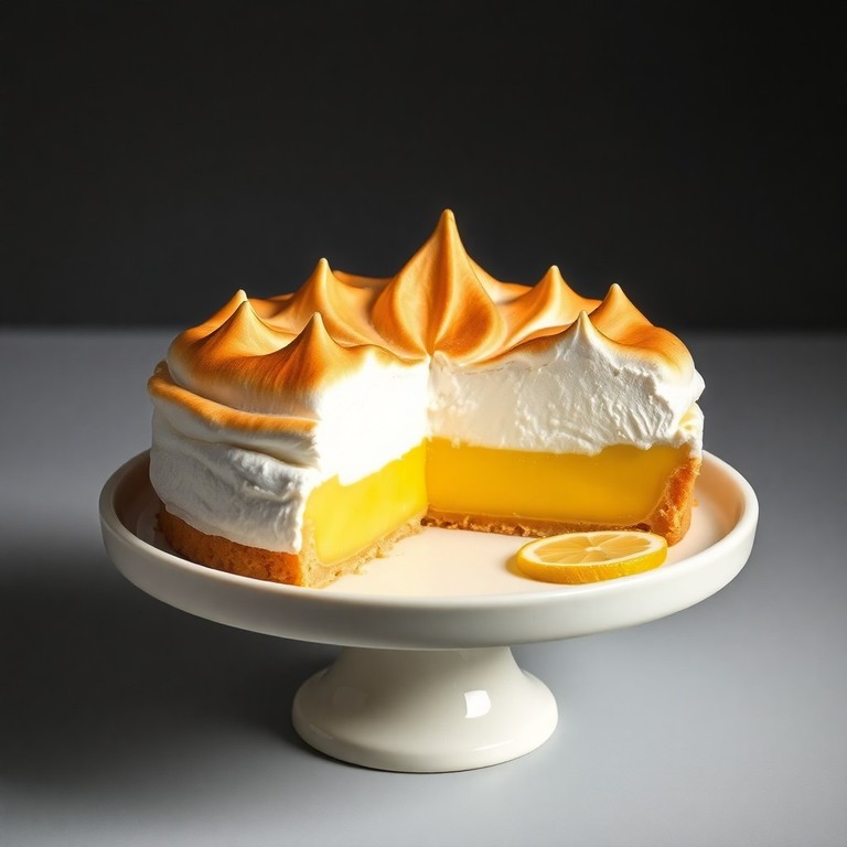 Tarta Clásica de Limón y Merengue
