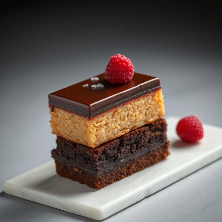 Gâteau Vegan Décadent à Trois Couches : Cookie, Brownie et Fondant