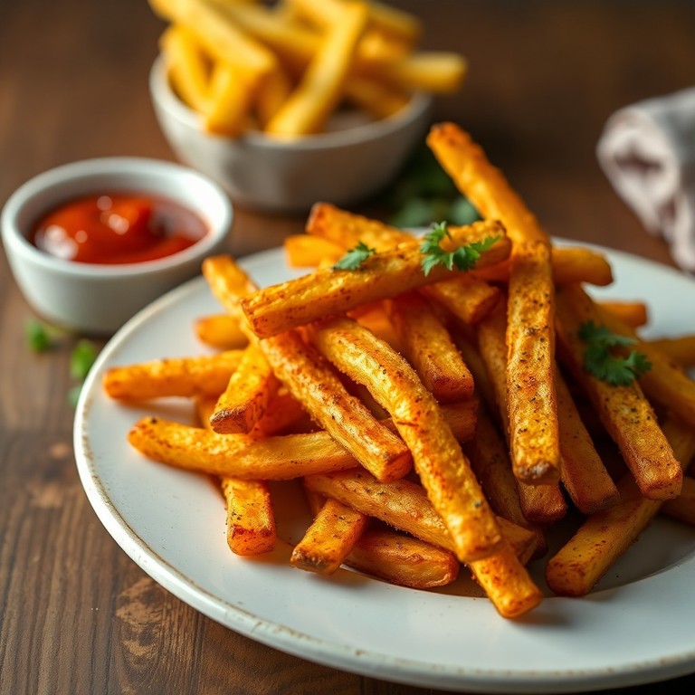 Frites Maison Croustillantes au Four