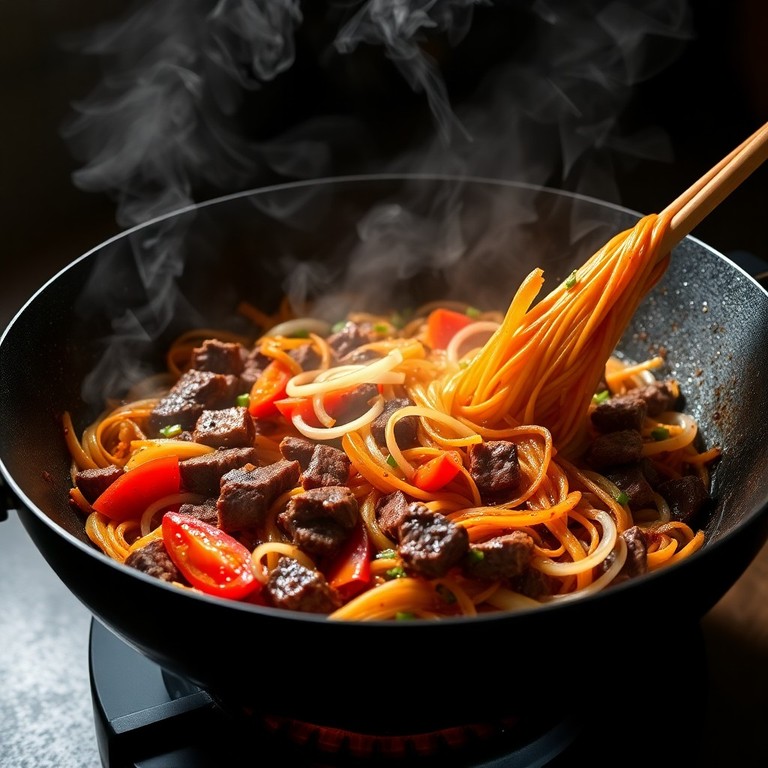 Tallarín Saltado Criollo para 30 Porciones de pollo