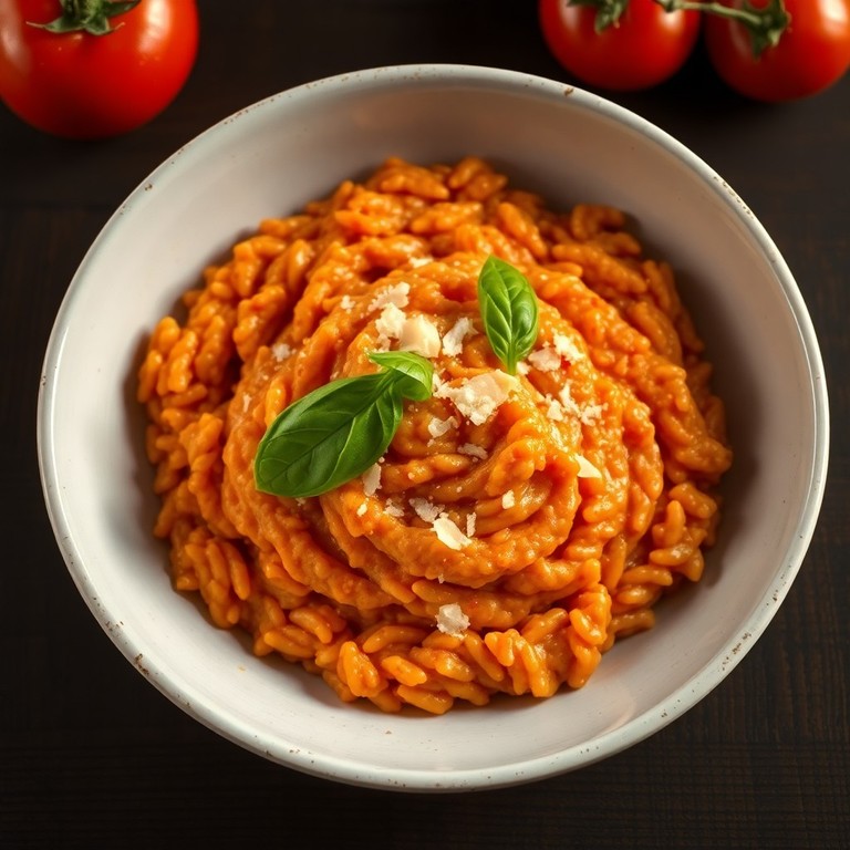 Klassisches Cremiges Tomatenrisotto