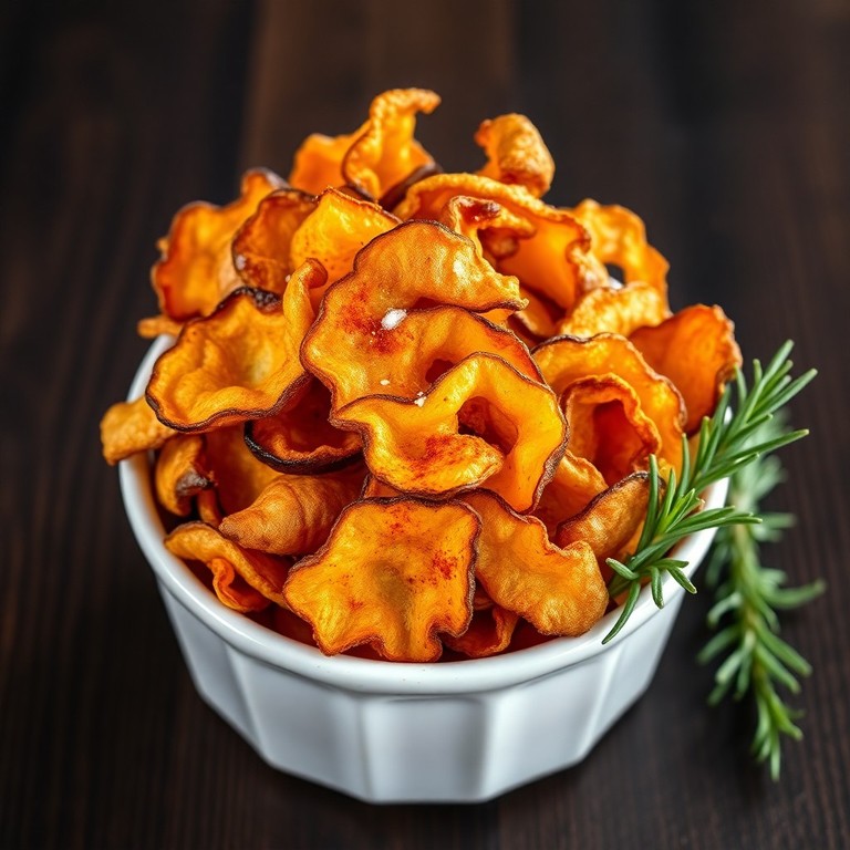 Fritures Croustillantes d'Épluchures de Légumes Variées