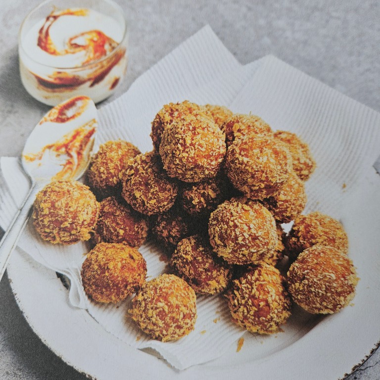 Carrot & Harissa Falafel