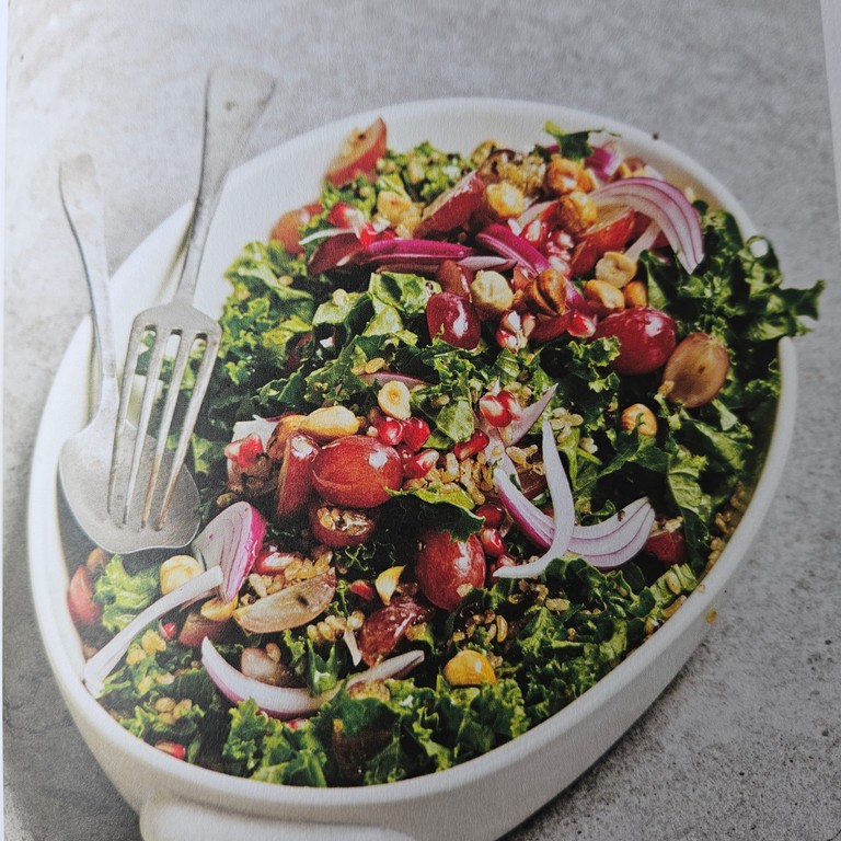 Kale & Grape Tabbouleh