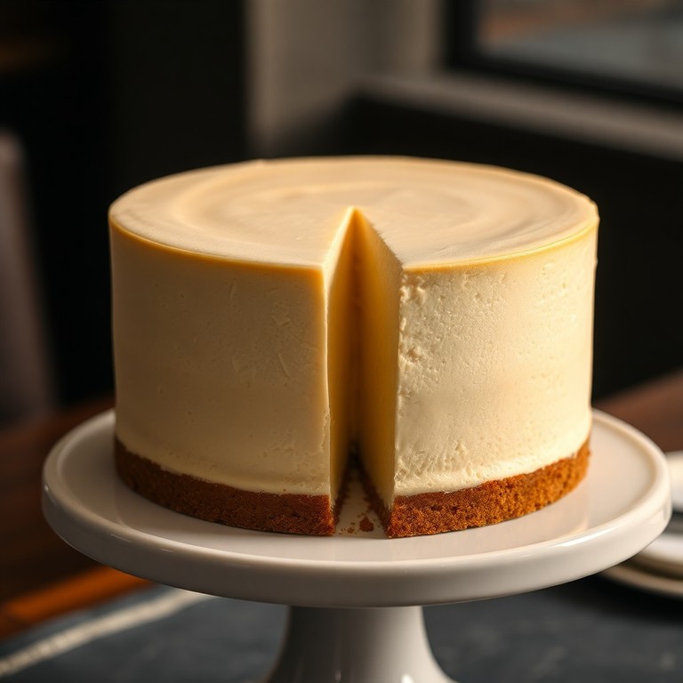 Classic New York Cheesecake with Graham Cracker Crust