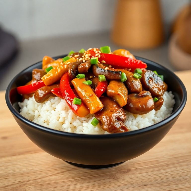 Salteado Asiático Rápido de Pollo y Verduras