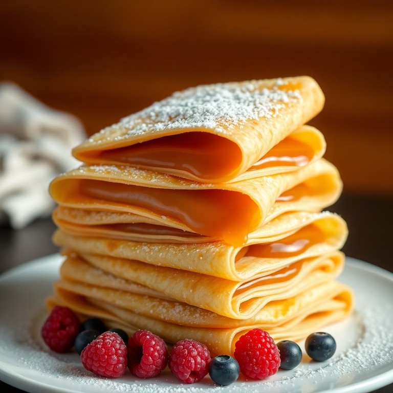 Crepe Doce de Leite na Fritadeira de Ar Quente