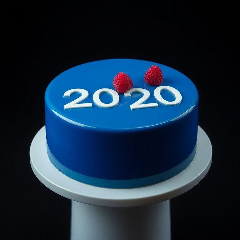 Tarta de Aniversario '2020: El Año del Lanzamiento'