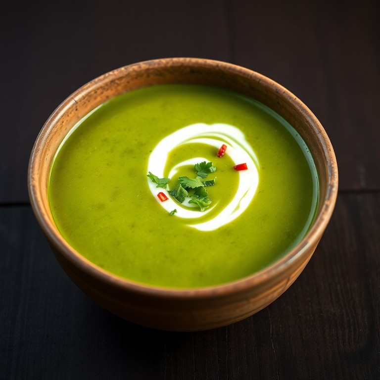 Romige Palmkoolsoep met Kokos en Limoen