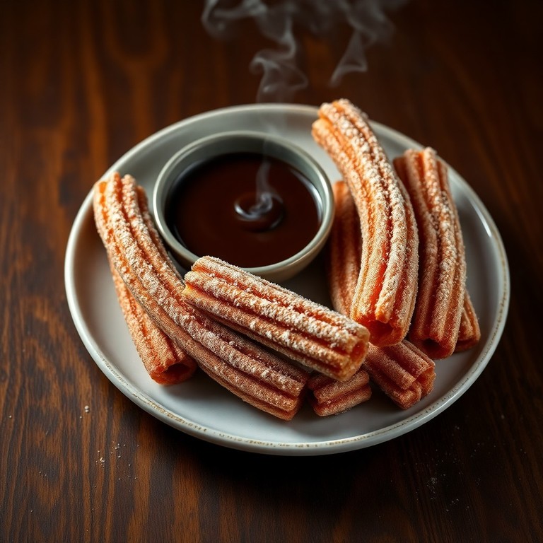 Churros Caseiros Clássicos Fritos