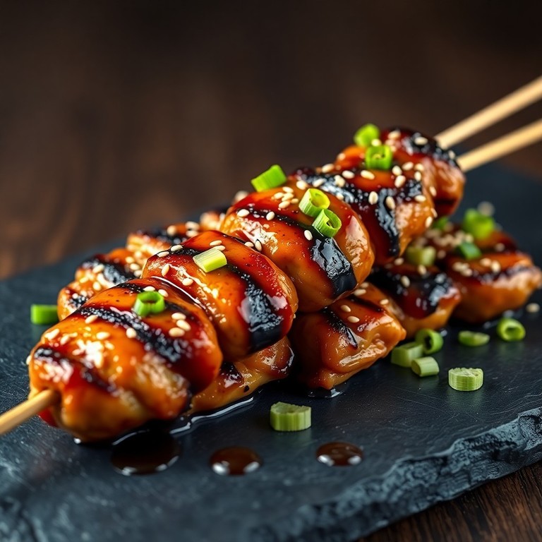 Perfect Grilled Chicken Teriyaki Skewers