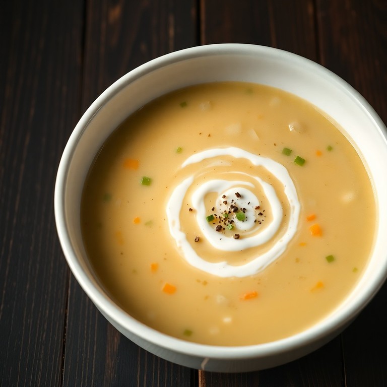 Samtige Kartoffel-Lauch-Suppe mit Möhren