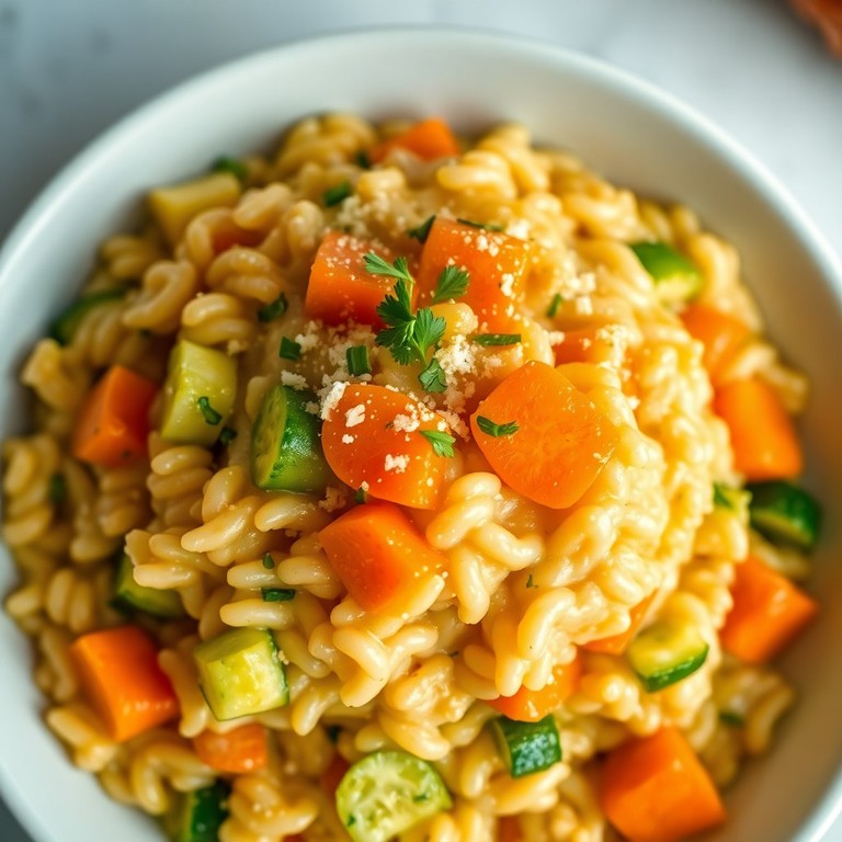 Risotto Crémeux aux Légumes Printaniers Vegan
